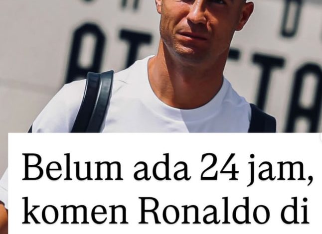Komentar Ronaldo di Instagram Mbappé Tembus 1 Juta Likes