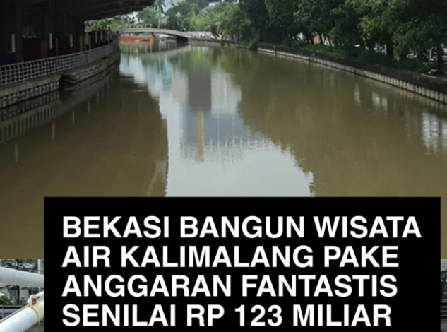 Bekasi Bangun Wisata Air ,Anggaran Fantastis Rp 123 Miliar