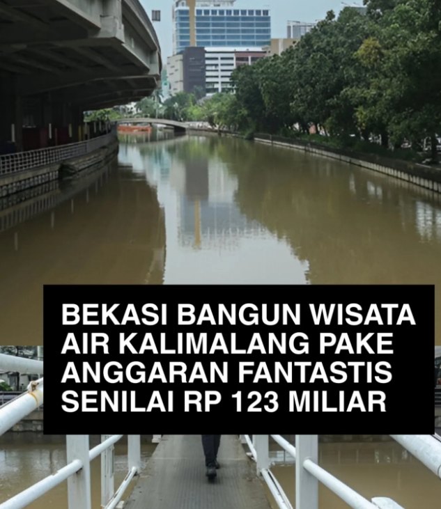 Bekasi Bangun Wisata Air ,Anggaran Fantastis Rp 123 Miliar