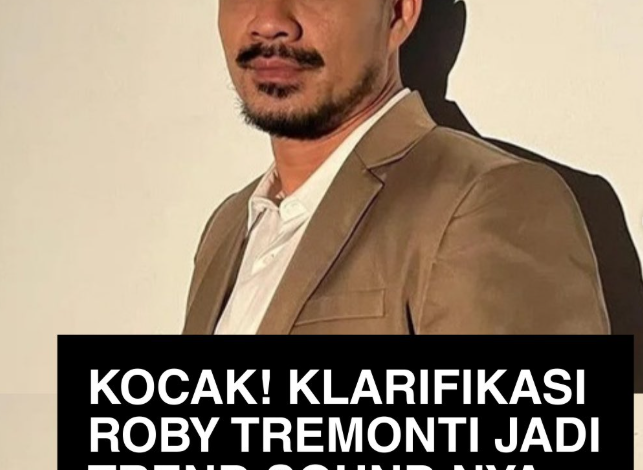 Klarifikasi Roby Tremonti Malah Jadi Trend Sound Dipakai Artis