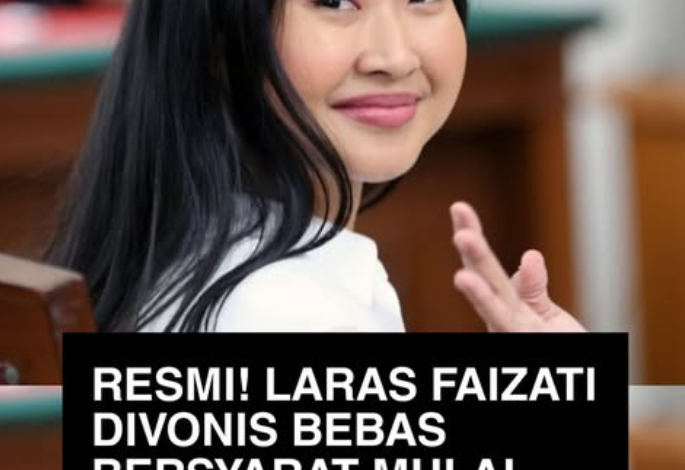 Resmi Bebas Bersyarat, Laras Faizati Mulai Babak Baru Hidupnya
